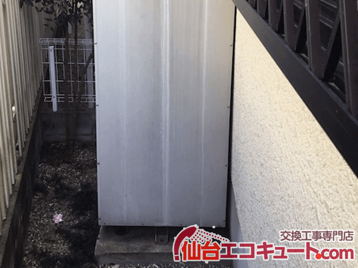 岩沼市H様邸のエコキュート交換工事例・交換前
