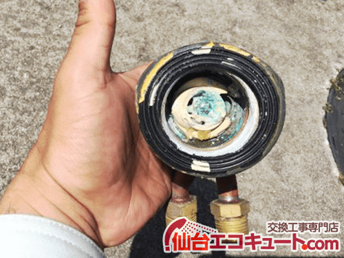 仙台の風呂循環アダプターの交換3