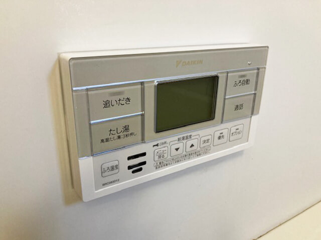 仙台市青葉区E様邸のエコキュート浴室リモコン交換後